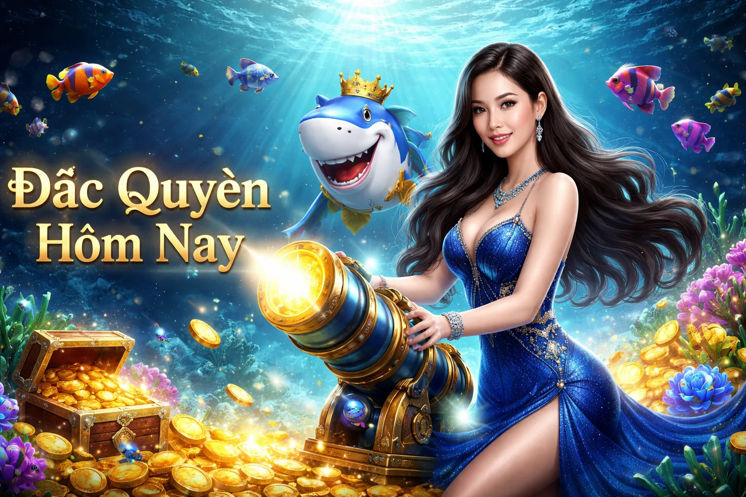 Người chơi đang săn cá trong game Bắn Cá 888l